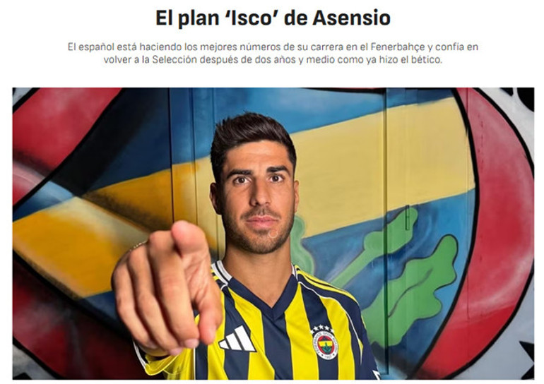 Fenerbahçeli Asensioya 1.5 yıl sonra müjde Duyurdular