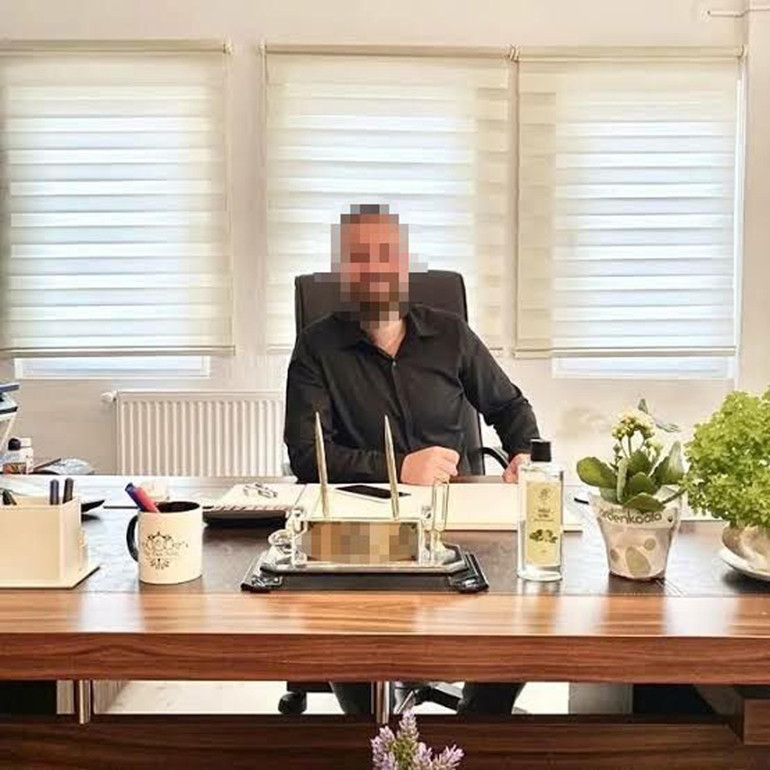 Diyetisyenin çarşaf giydirilmiş domuz paylaşımına gözaltı