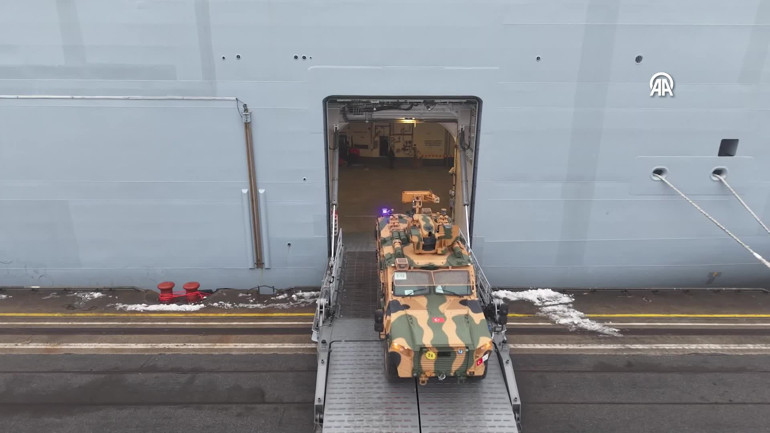  Tatbikat için intikal ettiler