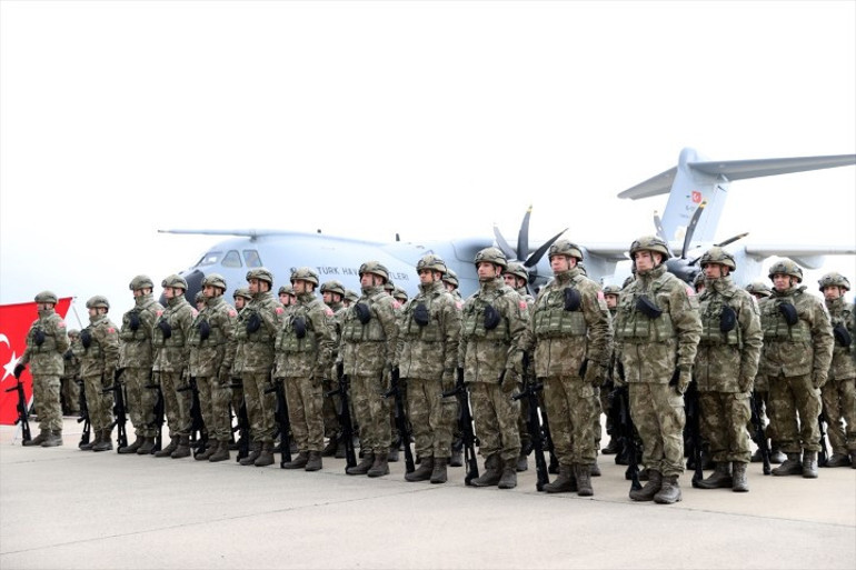  Tatbikat için intikal ettiler