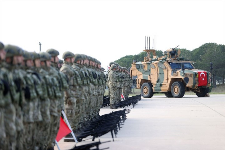  Tatbikat için intikal ettiler