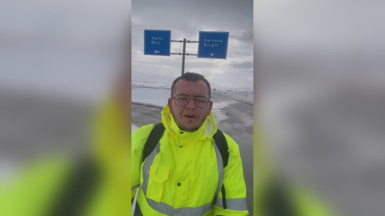 İlahi aşk ağır bastı | Yürüyerek yola çıktı, 6ncı günde Bingöle ulaştı