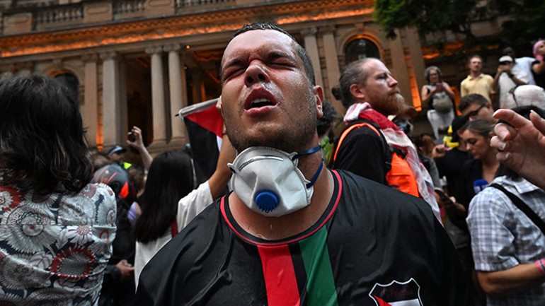 Avustralyada İsrail Cumhurbaşkanı Herzoga protesto