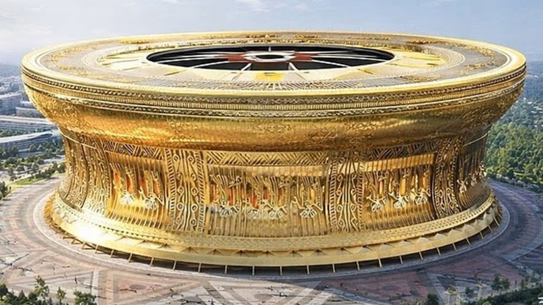 Dünyanın en büyük stadı inşa ediliyor Maliyeti dudak uçuklatacak cinsten