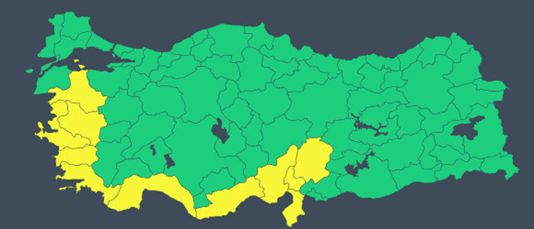  Çok kuvvetli sağanak ve fırtına bekleniyor Sel, rüzgar, hortum, tipi, heyelan, kar uyarısı...
