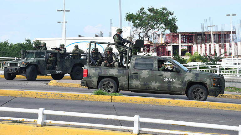 Meksikada ordu ve kartel üyeleri arasında çatışma