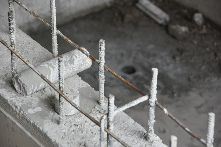 Sıvılaşan bina zemininde ilk kez uygulandı Zemin kayaya yakın bir form haline geliyor