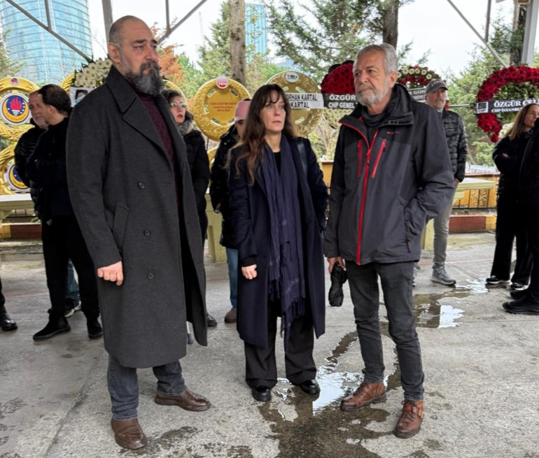 Kanbolat Görkem Arslana veda günü.... Dostları yalnız bırakmadı