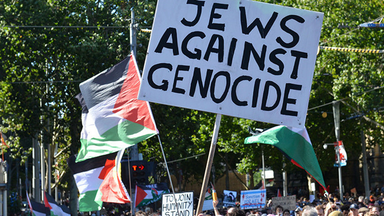 İsrail Cumhurbaşkanı Herzog, Avustralyada göstericilerle tartıştı