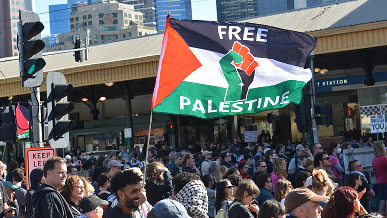 İsrail Cumhurbaşkanı Herzog, Avustralyada göstericilerle tartıştı