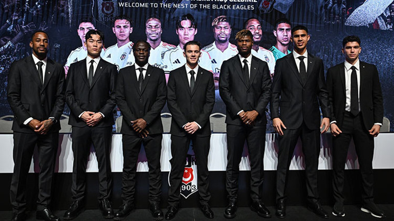 Beşiktaşın yeni transferleri imza töreninde konuştu: Gelişim zor oldu ama...