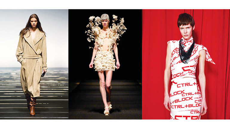 Hacimli etekler, kabarık kollar, dantel dokular ve inciler Sanki 19’uncu yüzyıldaymışız gibi...