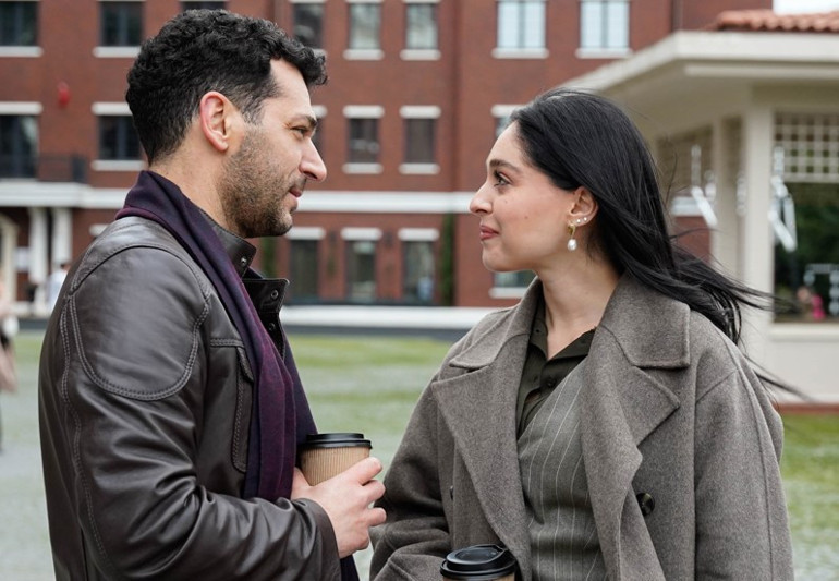 Sevgililer Gününde ekranda güller açtı... Serhat ve Zeynep aşka geldi