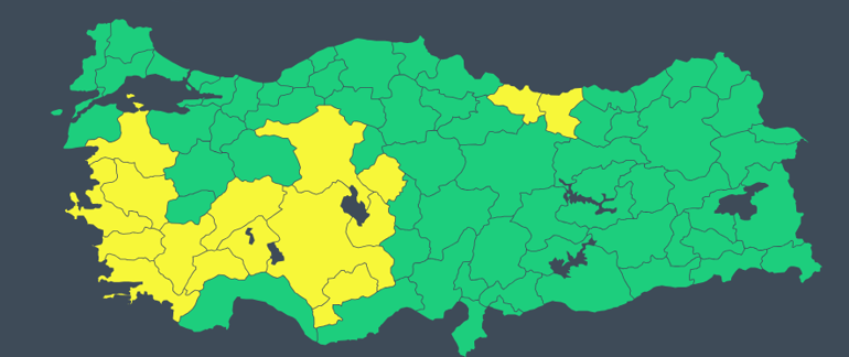 Meteoroloji tarih verdi Hava sıcaklığı 10 derece birden düşüyor: Sağanak yağış ve fırtına geliyor... | 16 ilde sarı alarm verildi