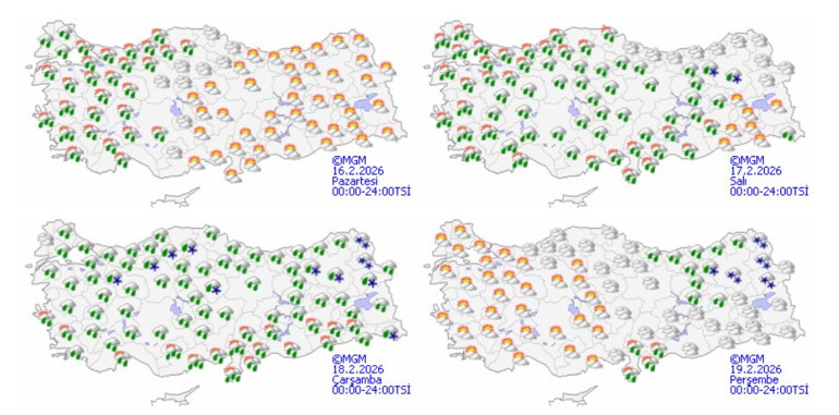Meteoroloji tarih verdi Hava sıcaklığı 10 derece birden düşüyor: Sağanak yağış ve fırtına geliyor... | 16 ilde sarı alarm verildi