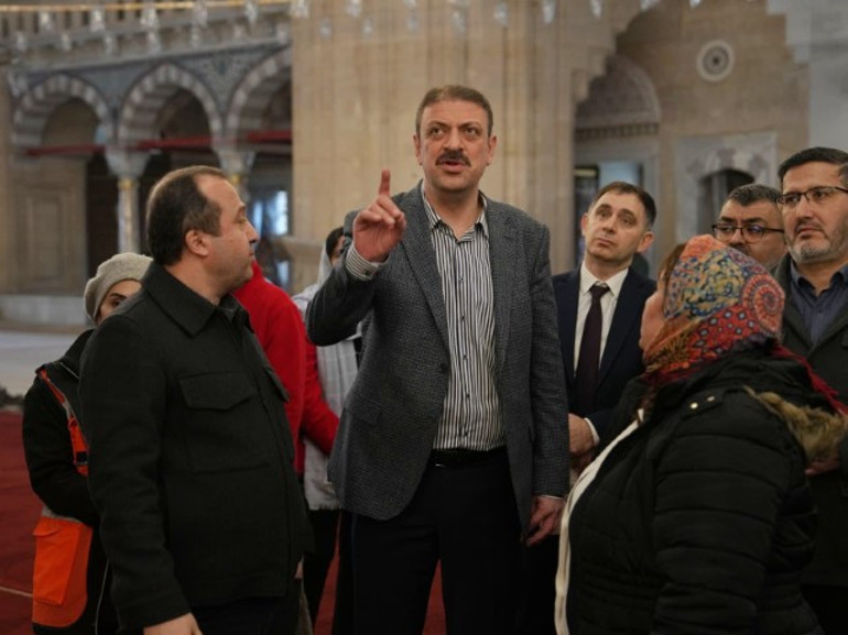 Selimiye Camii Ramazanın ilk günü ibadete açılıyor