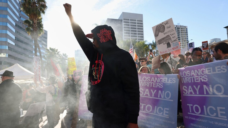 ABDde göçmen protestoları üniversitelere yayıldı