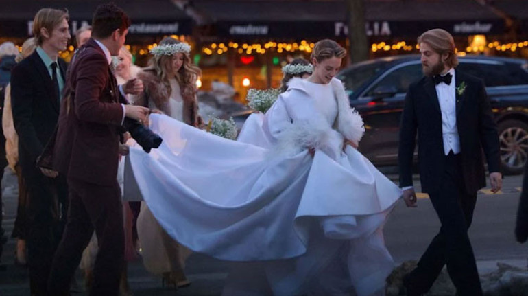  Düğün alayı gövde gösterisi yaptı