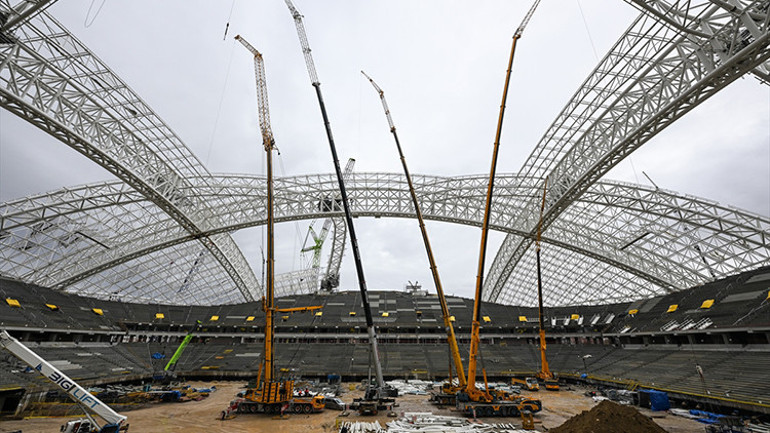Türkiyenin en modern stadı, 2026-2027 sezonunda açılacak 51 bin kapasite