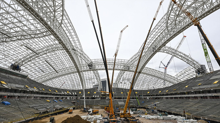Türkiyenin en modern stadı, 2026-2027 sezonunda açılacak 51 bin kapasite