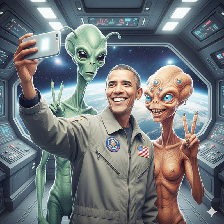 Uzaylılar geldi de bizi mi alıştırıyorlar