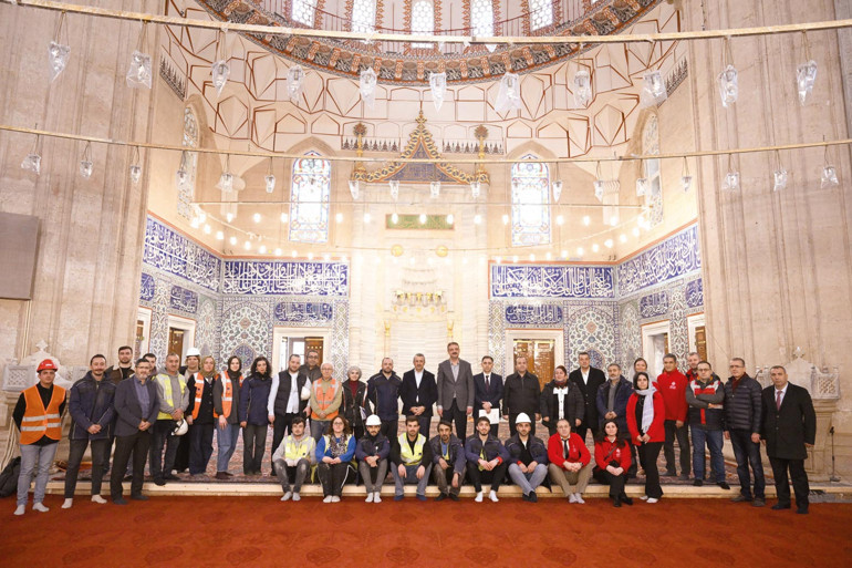 Restorasyon bitiyor... Selimiye yeniden açılıyor