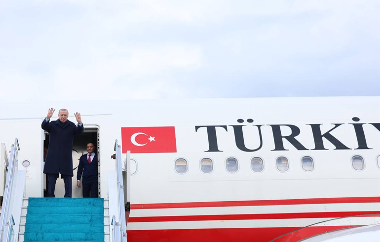 Cumhurbaşkanı Erdoğan Etiyopyaya gitti