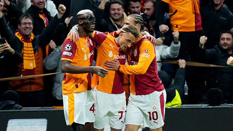 Galatasaray, Şampiyonlar Liginde tarihe geçti: Gabriel Sara yıldızlaştı, Noa Lang siftah yaptı
