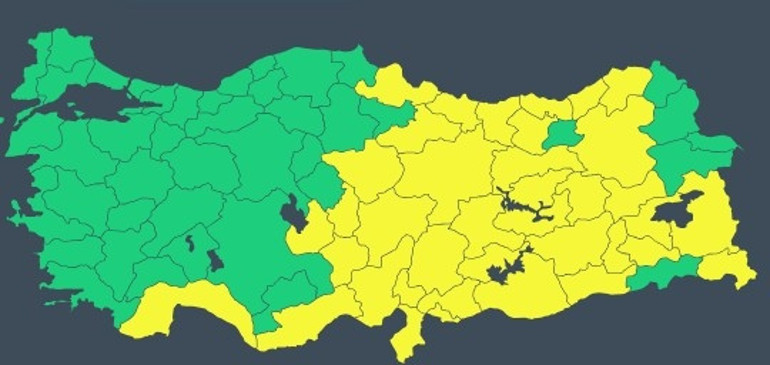 Meteoroloji saat verdi: Kuvvetli sağanak ve fırtına geliyor | Bu illerde yaşayanlar dikkat: Sel, su baskını, yıldırım, yerel dolu yağışı, heyelan...