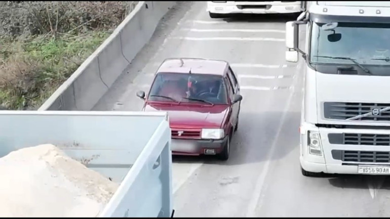 Dron kamerası o anları kayda aldı