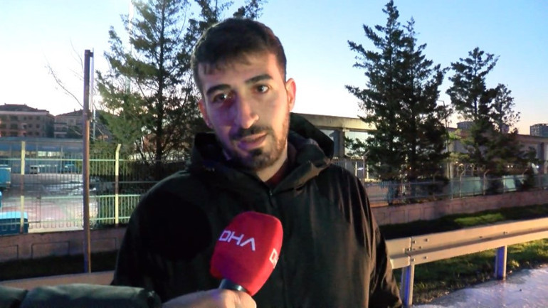 İstanbulda korku dolu anlar Kendimi dışarı atmasam yanabilirdim