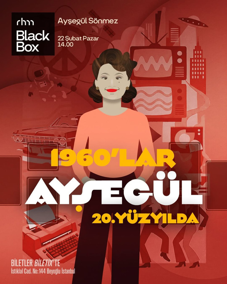 Sahnede, müzede, koridorlarda…