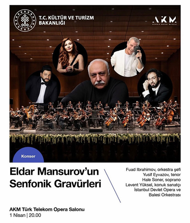 Eldar Mansurovun Senfonik Gravürleri AKMde sanat severlerle buluşuyor