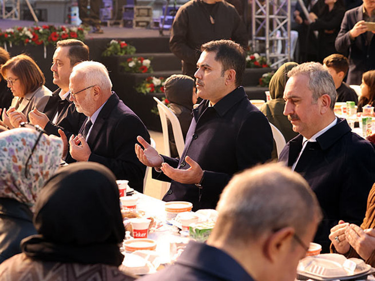 Bakan Kurum, Nurdağında İlk evim, ilk iftarım programında konuştu