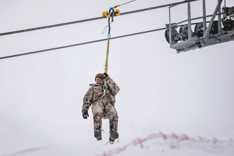Özel Harekât’tan - 20 derecede kış kampı