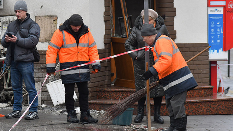  Lviv, peş peşe patlamalarla sarsıldı