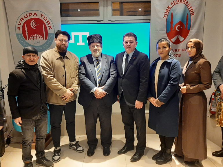 Kırım Tatar Meclis Başkanı Cubarow Türk Federasyonu iftarında