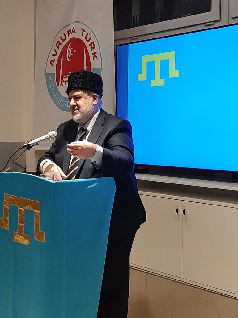 Kırım Tatar Meclis Başkanı Cubarow Türk Federasyonu iftarında