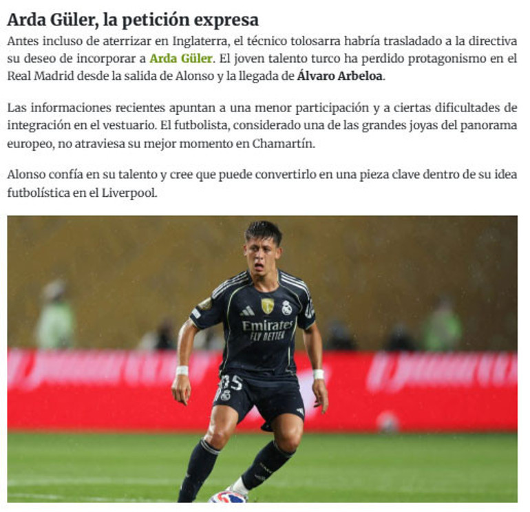 Arda Güleri eski hocası transfer ediyor Bonservisi Türk tarihine geçecek