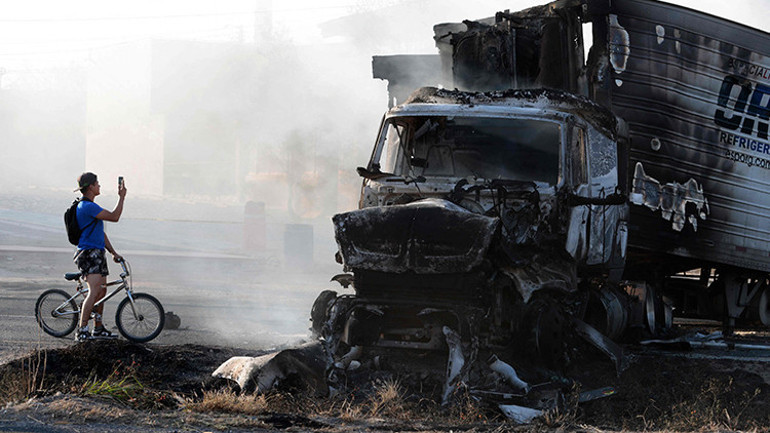  Ülke savaş alanına döndü Türk vatandaşı yaşananları anlattı