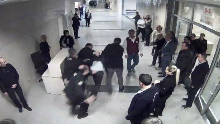 Kartal Adliyesinde savcı, kadın hakimi vurmuştu Saldırı sonrası yaşananların görüntüleri ortaya çıktı