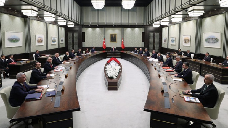 Cumhurbaşkanlığı Kabinesi toplandı