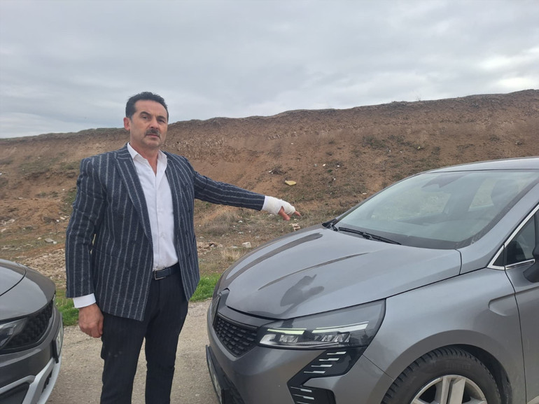 Beni düşürmek için zikzak çizdi