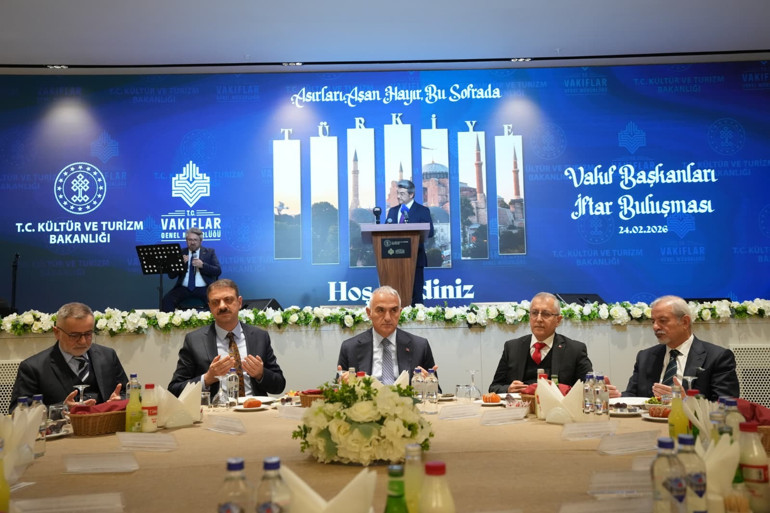 Bakan Ersoy: Vakıflar günde 100 bin vatandaşımıza iftar veriyor