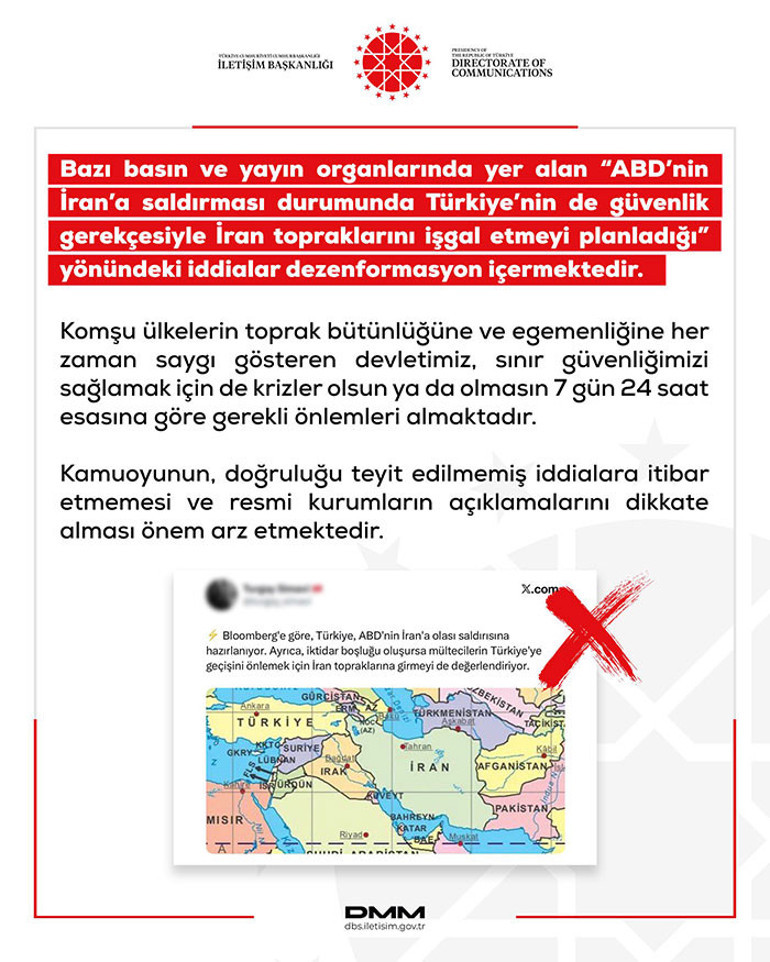 DMMden İran iddialarına yalanlama
