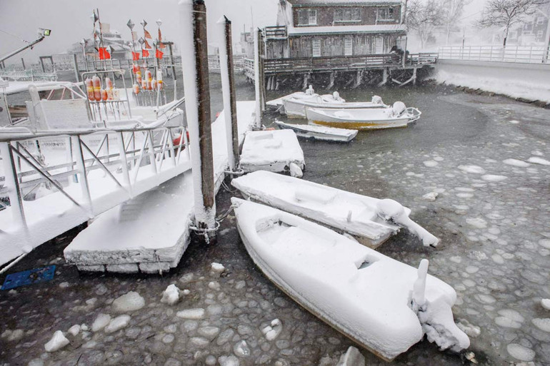 Kar fırtınası ABD’yi vurdu