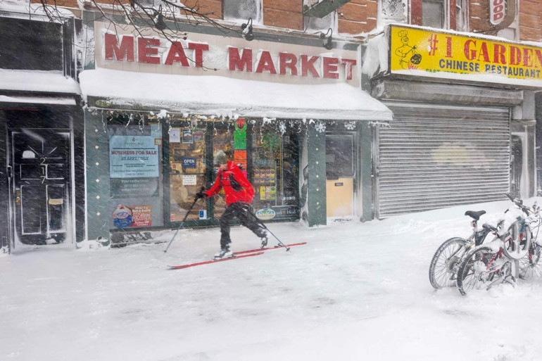 Kar fırtınası ABD’yi vurdu