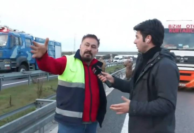 Balıkesirdeki kazanın görgü tanığı dehşet anını anlattı: Bir anda alev topuna dönüştü