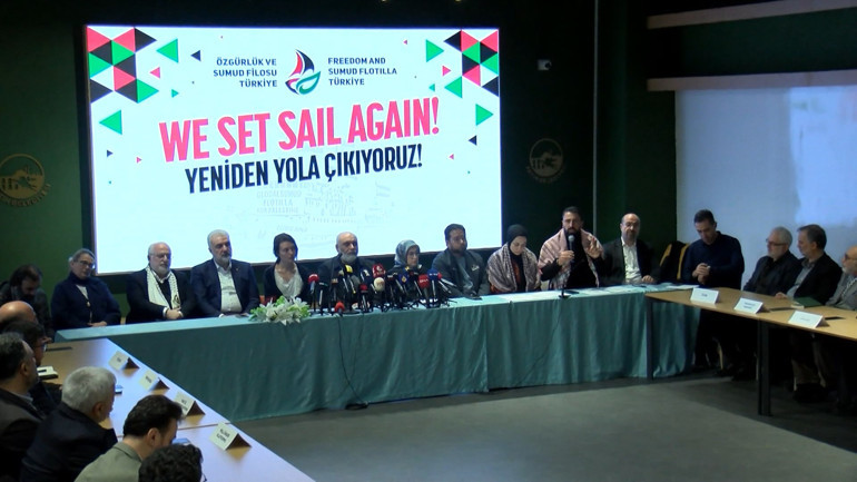 İstanbuldaki Sumud toplantısından Filistine yeni filo gönderme kararı çıktı