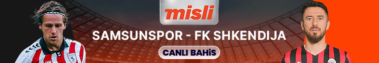 Samsunspor, Konferans Liginde son 16 için Shkendija karşısında Kritik maçın heyecanı Mislide
